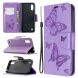 Чохол UniCase Butterfly Pattern для Samsung Galaxy A01 (A015) - Purple