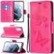 Чохол UniCase Butterfly Pattern для Samsung Galaxy S21 FE (G990) - Rose