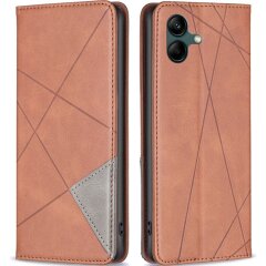 Чохол UniCase Geometric Pattern для Samsung Galaxy A06 (A065) - Brown