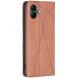 Чехол UniCase Geometric Pattern для Samsung Galaxy A06 (A065) - Brown. Фото 3 из 8