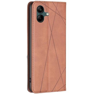 Чехол UniCase Geometric Pattern для Samsung Galaxy A06 (A065) - Brown