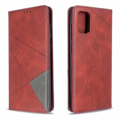 Чехол UniCase Geometric Pattern для Samsung Galaxy A71 (A715) - Red