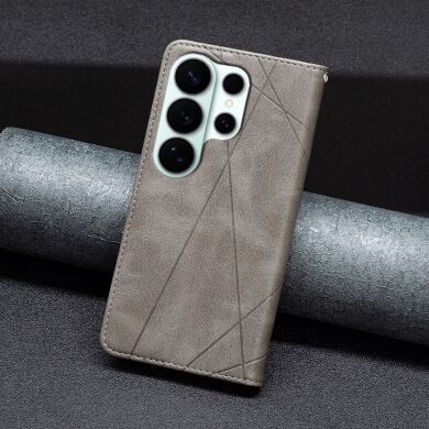 Чохол UniCase Geometric Pattern для Samsung Galaxy S26 Ultra - Grey