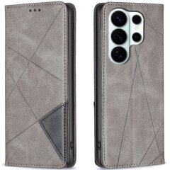 Чохол UniCase Geometric Pattern для Samsung Galaxy S26 Ultra - Grey