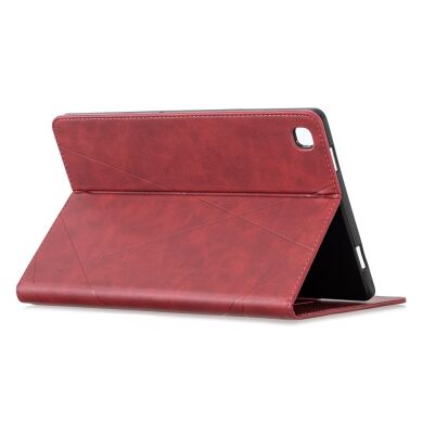 Чехол UniCase Geometric Style для Samsung Galaxy Tab A7 10.4 (2020) - Red