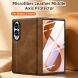 Чехол UniCase Leather Series (FF) для Samsung Galaxy Fold 8 - Brown. Фото 2 из 7