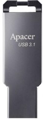 Флеш-накопичувач Apacer AH360 32GB USB 3.1 (AP32GAH360A-1) - Ashy