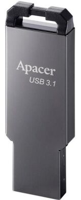 Флеш-накопичувач Apacer AH360 32GB USB 3.1 (AP32GAH360A-1) - Ashy