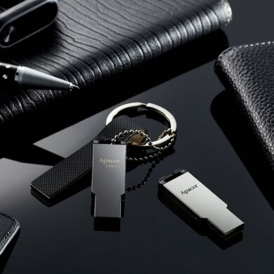 Флеш-накопичувач Apacer AH360 32GB USB 3.1 (AP32GAH360A-1) - Ashy