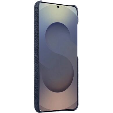 Шкіряний чохол MELKCO Leather Case для Samsung Galaxy S26 Ultra (S948) - Dark Blue