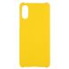 Пластиковий чохол Deexe Hard Shell для Samsung Galaxy A02 (A022) - Yellow