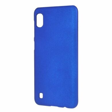 Пластиковий чохол Deexe Hard Shell для Samsung Galaxy A10 (A105), Dark Blue