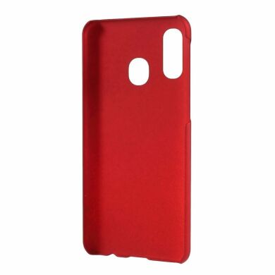 Пластиковий чохол Deexe Hard Shell для Samsung Galaxy A40 (А405) - Red