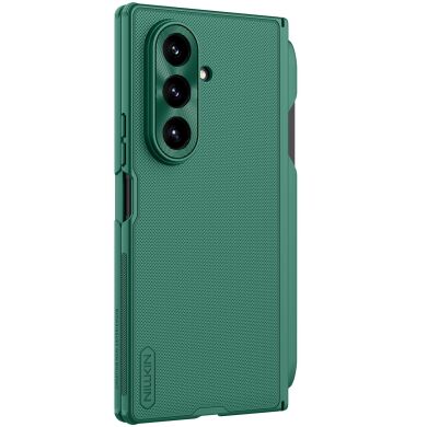 Пластиковый чехол NILLKIN Frosted Shield Magnetic (S Pen) для Samsung Galaxy Fold 7 - Green