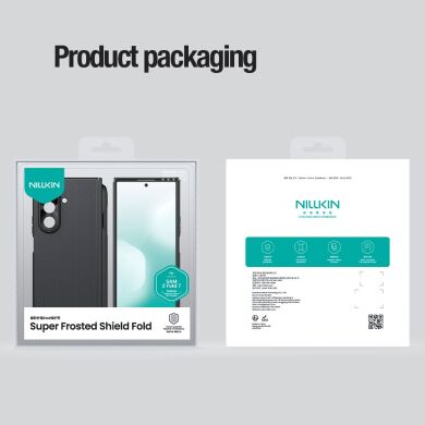 Пластиковый чехол NILLKIN Frosted Shield Magnetic (S Pen) для Samsung Galaxy Fold 7 - Green