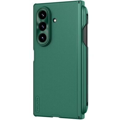 Пластиковый чехол NILLKIN Frosted Shield Magnetic (S Pen) для Samsung Galaxy Fold 7 - Green