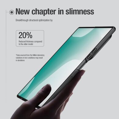 Пластиковый чехол NILLKIN Frosted Shield Magnetic (S Pen) для Samsung Galaxy Fold 7 - Green