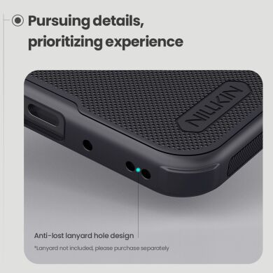Пластиковый чехол NILLKIN Frosted Shield Pro для Samsung Galaxy A17 (A175) - Black
