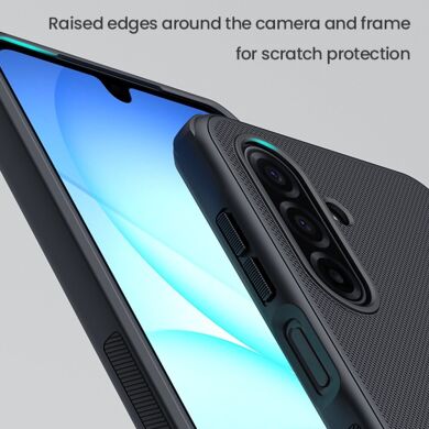 Пластиковый чехол NILLKIN Frosted Shield Pro для Samsung Galaxy A17 (A175) - Black