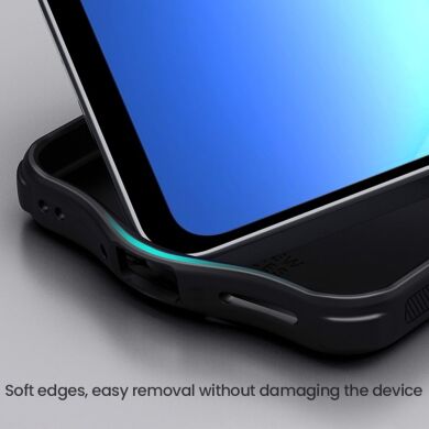 Пластиковый чехол NILLKIN Frosted Shield Pro для Samsung Galaxy A17 (A175) - Black