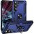 Протиударний чохол з підставкою Deexe Armor Case для Samsung Galaxy S26 FE - Blue