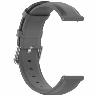 Ремінець Deexe Classic Strap для годинників з шириною кріплення 20мм - Grey