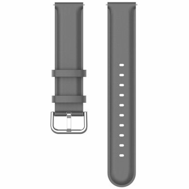 Ремешок Deexe Classic Strap для часов с шириной крепления 20мм - Grey