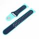 Ремешок Deexe Dot Color для Samsung Watch Active / Active 2 40mm / Active 2 44mm - Baby Blue / Dark Blue. Фото 3 из 3