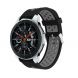 Ремешок Deexe Dual Color для Samsung Galaxy Watch 46mm / Watch 3 45mm / Gear S3 - Black / Grey. Фото 1 из 4