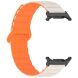 Ремешок Deexe Magnetic Band для Samsung Galaxy Watch Ultra (47mm) - Starlight / Orange. Фото 4 из 7