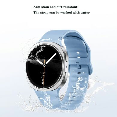 Ремінець Deexe Soft Silicone для Samsung Galaxy Watch 8 (40/44mm) / 8 Classic - Sapphire