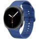 Ремінець Deexe Soft Silicone для Samsung Galaxy Watch 8 (40/44mm) / 8 Classic - Sapphire
