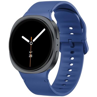 Ремінець Deexe Soft Silicone для Samsung Galaxy Watch 8 (40/44mm) / 8 Classic - Sapphire
