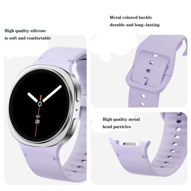 Ремінець Deexe Soft Silicone для Samsung Galaxy Watch 8 (40/44mm) / 8 Classic - Sapphire