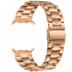 Ремешок Deexe Stainless Steel Strap для Samsung Galaxy Watch 8 (40/44mm) / 8 Classic - Rose Gold