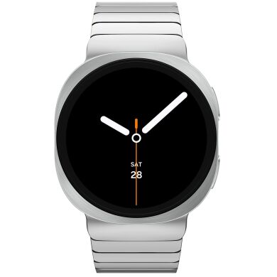 Ремешок Deexe Steel Strap для Samsung Galaxy Watch Ultra (47mm) / Ultra (2025) - Silver