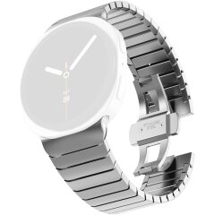 Ремешок Deexe Steel Strap для Samsung Galaxy Watch Ultra (47mm) / Ultra (2025) - Silver
