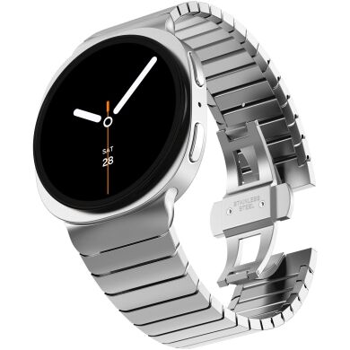 Ремешок Deexe Steel Strap для Samsung Galaxy Watch Ultra (47mm) / Ultra (2025) - Silver