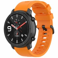 Ремешок UniCase Soft Silicone для часов с шириной крепления 22мм - Orange