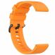Ремешок UniCase Soft Silicone для часов с шириной крепления 22мм - Orange. Фото 3 из 5
