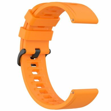 Ремешок UniCase Soft Silicone для часов с шириной крепления 22мм - Orange