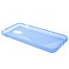 Силиконовый Deexe S Line чехол для Samsung Galaxy J7 2017 (J730) - Blue. Фото 4 из 4