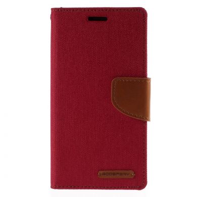Чехол-книжка MERCURY Canvas Diary для Samsung Galaxy S6 edge (G925) - Red