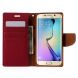 Чехол-книжка MERCURY Canvas Diary для Samsung Galaxy S6 edge (G925) - Red. Фото 6 из 10
