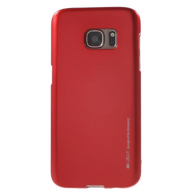 Защитная накладка MERCURY iJelly для Samsung Galaxy S7 (G930) - Red