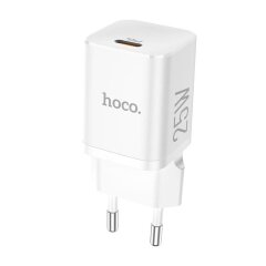Сетевое зарядное устройство Hoco N19 Rigorous PD (25W) - White
