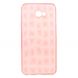 Силиконовый чехол Deexe 3D Diamond Texture для Samsung Galaxy J4+ (J415) - Pink. Фото 1 из 3
