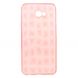 Силіконовий чохол Deexe 3D Diamond Texture для Samsung Galaxy J4+ (J415) - Pink