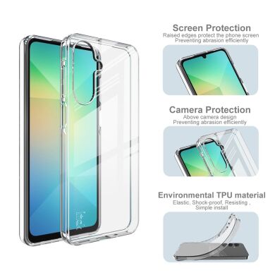 Силиконовый чехол IMAK UX-10 Series для Samsung Galaxy A17 (A175) - Transparent