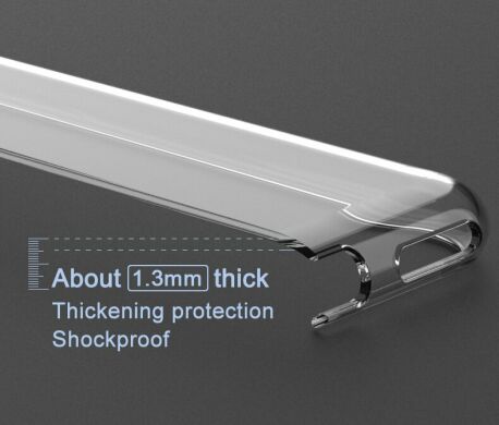 Силиконовый чехол IMAK UX-5 Series для Samsung Galaxy A70 (A705) - Transparent